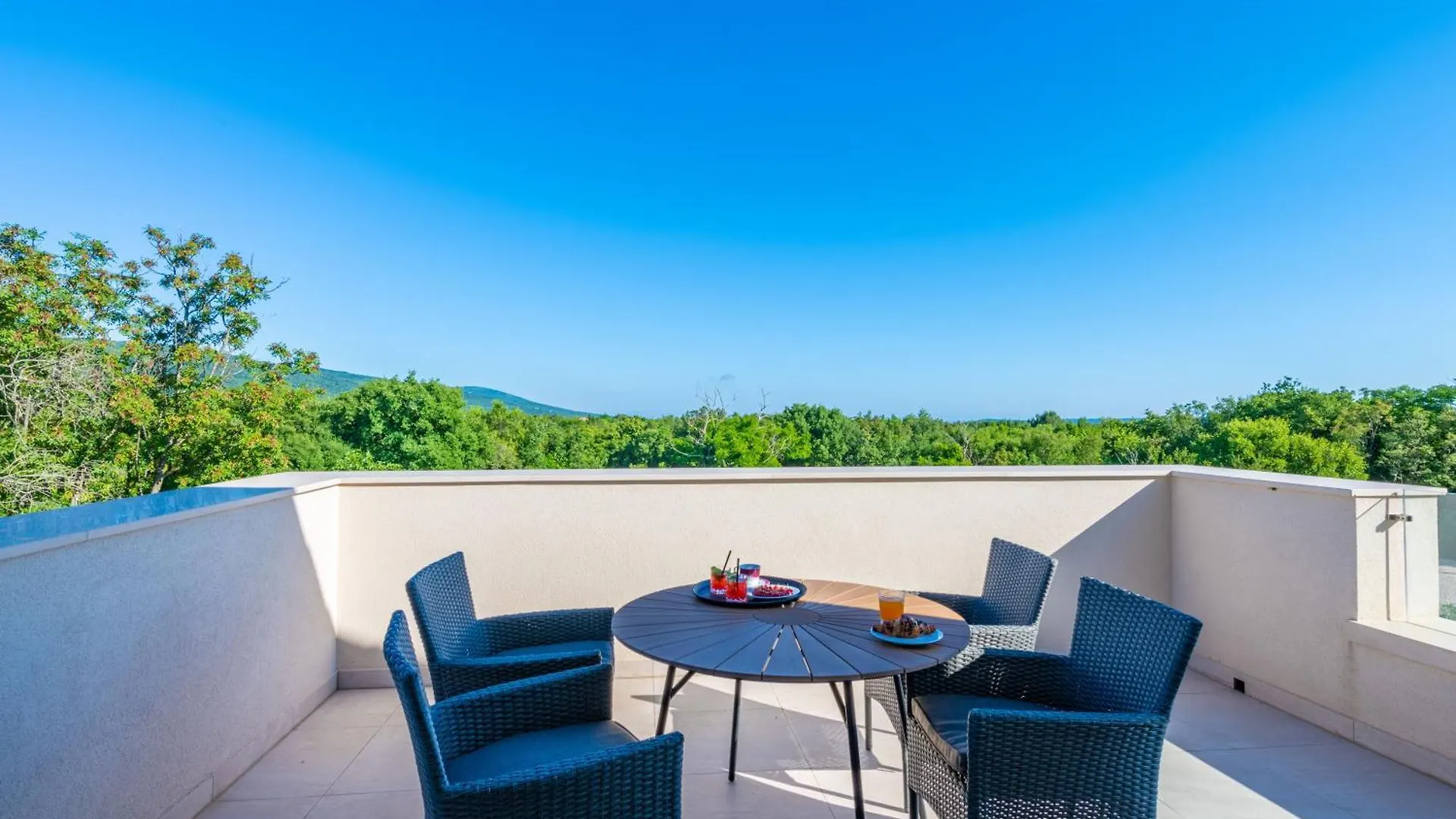Feriehus Villa Silente, Modern And Luxurious Villa Hugged By Nature Stalije Kroatien